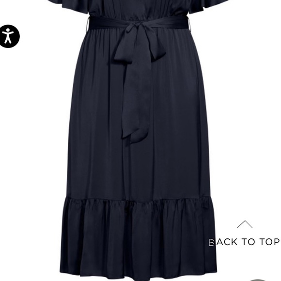 NEW City Chic ruffle midi dress - Picture 5 of 10